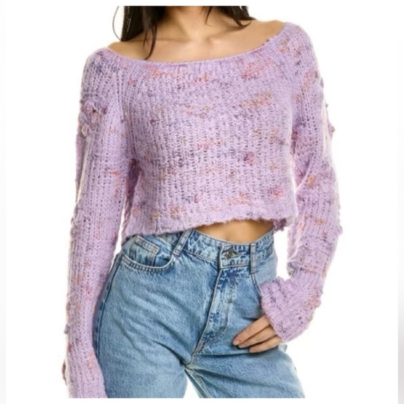 Free People cropped sweater (S) - Picture 2 of 11